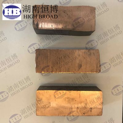 CuCd 10% Vorlegierung Kupfer-Cadmium Kornfeinungsmittel mit Ausscheidungshärtung für Messinganwendungen