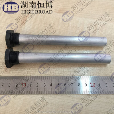 AZ63B Magnesium-Opferanodenstab 44 Zoll 3/4 NPT mit PTFE-Band Anti-Seize Compound Warmwasserbereiter-Kit