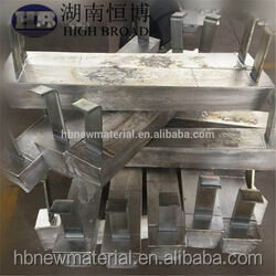 ASTM G97 zertifizierte D-Form Marine Sacrificial Anode für den Kathodenschutz