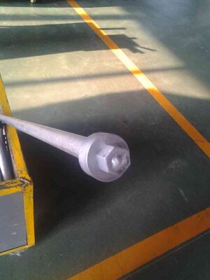 Magnesium-Anodenstäbe mit hoher Zugfestigkeit und guter Verarbeitbarkeit, Korrosionsbeständigkeit AZ63 AZ31 AZ61 AZ80 ZK60