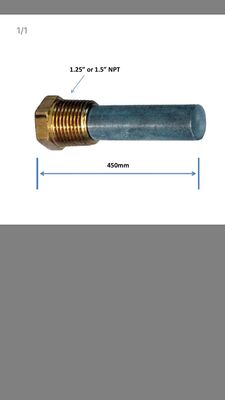 Magnesium-Anodenstäbe mit hoher Zugfestigkeit und guter Verarbeitbarkeit, Korrosionsbeständigkeit AZ63 AZ31 AZ61 AZ80 ZK60