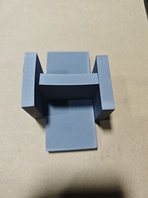 Ballistische Platte aus Borkarbid – NIJ Level IV Ultraleichte sechseckige 100 x 100 mm große Keramik-Schlagfläche