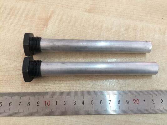 18 mm Durchmesser 350 mm Länge Kompakte Magnesium-Anodenstange für den Schutz der Heizung am Einsatzort