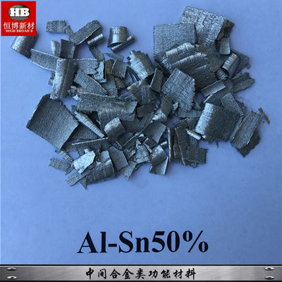 AlSn50% Aluminium-Zinn-Masterlegierungschips zur Kornverfeinerung und verbesserten Aluminiumlegierungseigenschaften