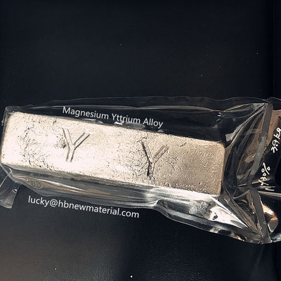 Magnesium Yttrium MgY30 MgY25 Master Alloy Ingot Grain Refiner für die Luft- und Raumfahrt Automotive Magnesium Gießen