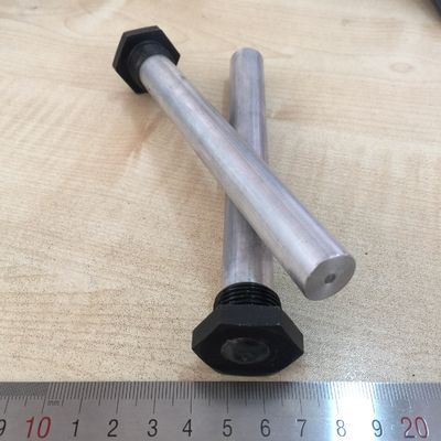 25 mm Zinklegierung Schwerlast-Anodenstange 1 NPT 1200 mm Großsystem Geruchskontrolle für industriellen Wärmetauscher