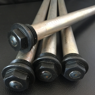 Aluminium / Zink / Magnesium Wasserheizung Anodenstange für elektrische / Solartanks MgAlZn Legierungen