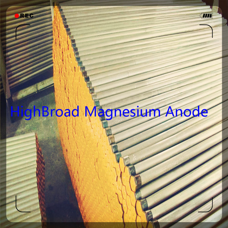 16 mm Magnesium AZ31 Mini-Anodenstange M8 Schleife 250 mm Kompakter Schutz für kleine Kessel