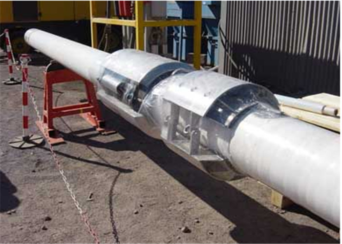 Anoden zum Opferring Kathodenschutz für Rohrleitungen Stand-Off-Aluminium-Anode mit doppelt gekrümmter Flachstange