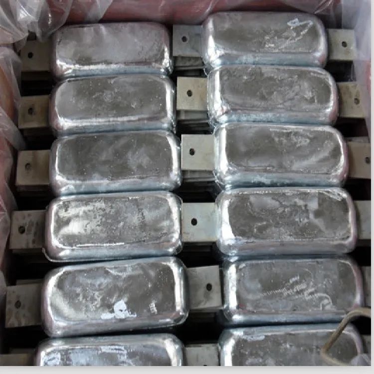 Hohe Korrosionsbeständigkeit Aluminium-Anode für Meerwasser und Offshore-Strukturen Aluminium-Ballast-Tank-Anode zur Verhinderung der Korrosion von Stahlkonstruktionen in Meerwasser und Brackwasser