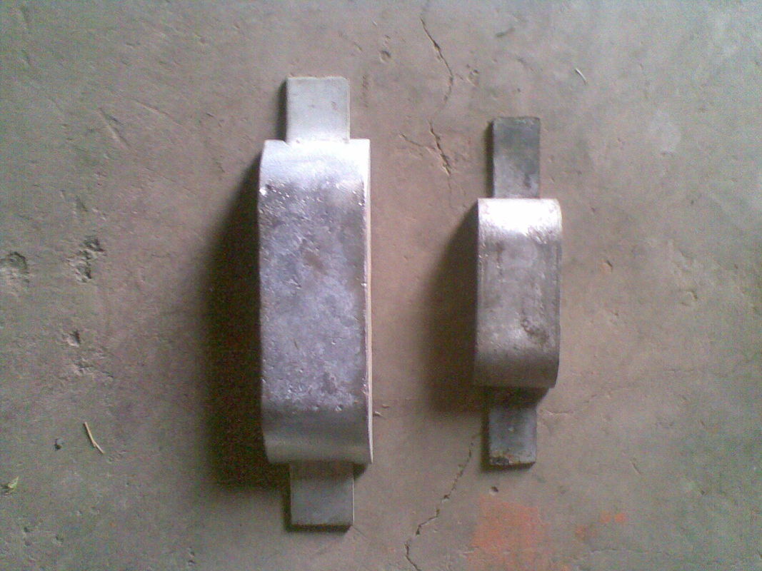 Flush-Mounted Aluminium Anode With Solid Rod Insert für Offshore-Kathodenschutz, besser an die geometrische Form der Struktur angepasst und hat geringere Auswirkungen auf den Widerstand