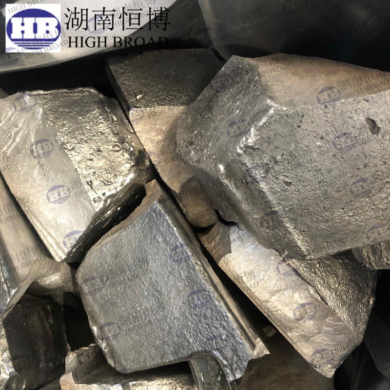 Aluminium-Molybdän-Vormischung AlMo 5-10% Mo-Gehalt Barren zur Kornverfeinerung