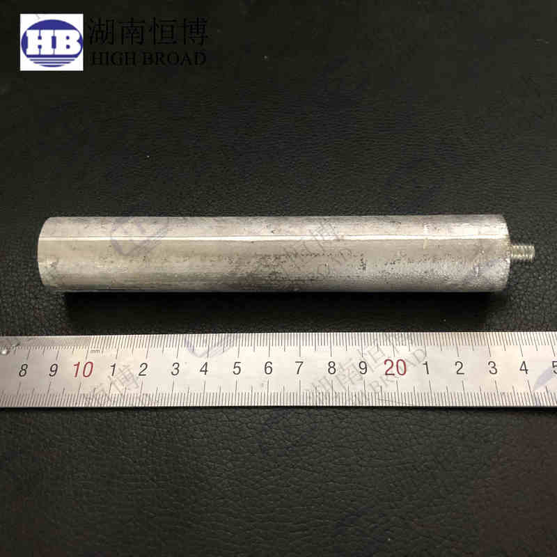 Industrie 1 Zoll NPT Schwerlast Magnesium Anodenstange 40 Zoll für großen kommerziellen Kessel Tank Kathodenschutz