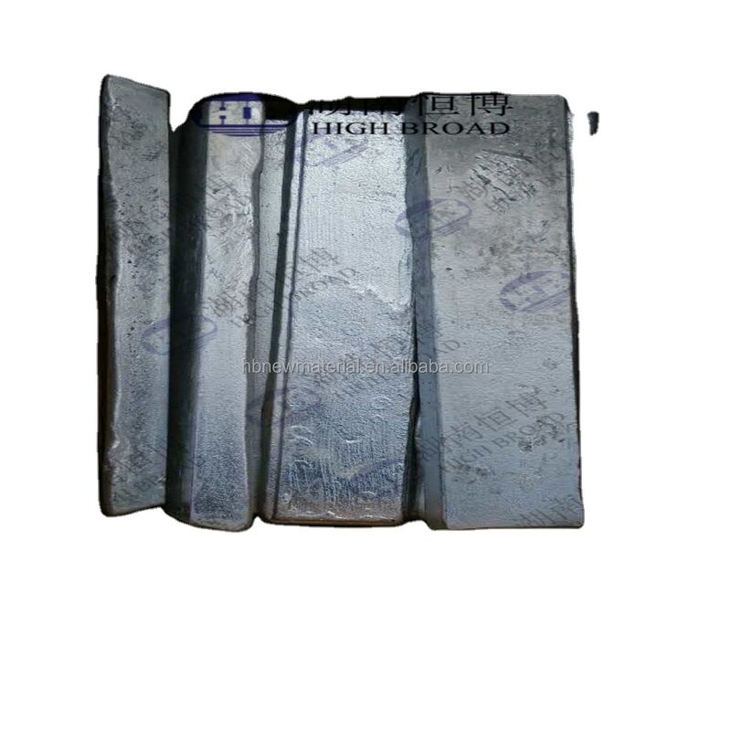 Aluminium-Beryllium-Masterlegierung AlBe Ingot mit Be 3-5% für die Kornveredelung und verbesserte mechanische Eigenschaften