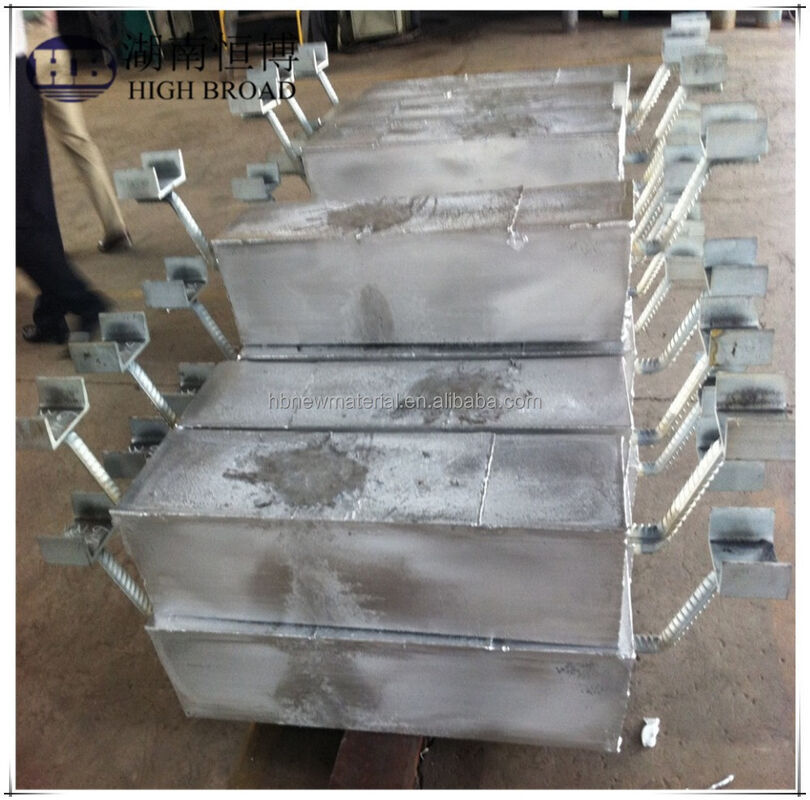 Unterirdisches Pipeline-Aluminium-Opferanoden-Füllpaket 1200 mm 25 kg Al-Zn-In-Legierung für kathodischen Korrosionsschutz im Erdreich