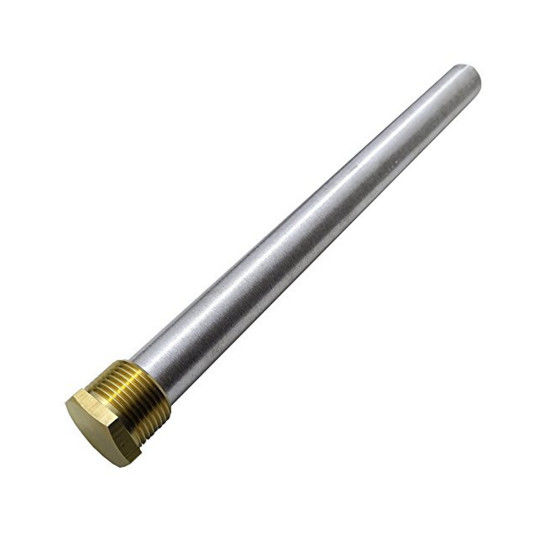 25 mm Zinklegierung Schwerlast-Anodenstange 1 NPT 1200 mm Großsystem Geruchskontrolle für industriellen Wärmetauscher